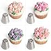 Russian Piping Tips - 8 Tools Set, 12 Bags, Coupler - TOP QUALITY - Icing Nozzles - For Cakes or Cupcakes Decoration - Make Flowers and Leaves