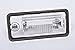 Genuine License Plate Light Lens LH Audi A3 A4 B6 B7 A5 A6 C6 A8 D3 Q7 RS4 2001-