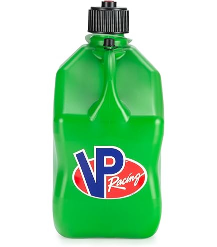 VP Racing Fuels Contenedor De Líquido Motorsport Racing De 3 Galones Con Mango Contorneado Tapa Multiusos Y Juntas De Goma Color Azul Paquete De