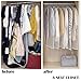 Adalite Garment Bags Garment Cover 10 Pack Clear Garment Bags Hanging Garment Bag PEVA Garment Bag for Storage Travel Breathable Garment Covers 24x32 ins