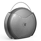Vantrue 24 Hours Wireless Portable Bluetooth Speaker with 25W Loud Volume Dual Driver, Bluetooth V4.2, Enhanced Bass, Crisp highs, Built-in Mic for Beach, Home, Outdoor, Shower Splashproof