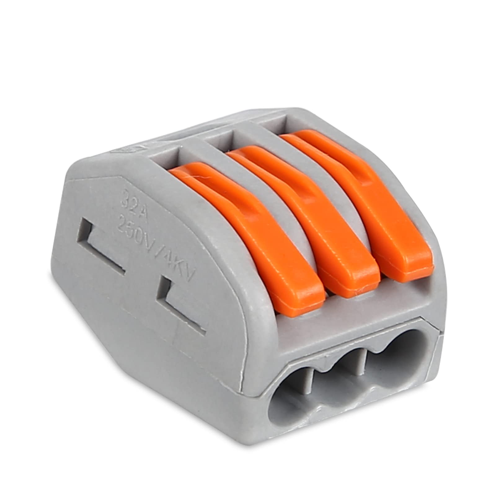 Lever Wire Nuts,Idong Compact Splicing Connectors, 213 Quick Connection Terminal Electrical Connectors... (40)