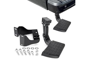 Aurorasters Rear Bed Step Bumper Steps for Pickup Truck 2015 2016 2017 2018 2019 2020 Ford F150 Accessories,Replaces 75312-01A(2015-2020 F150)