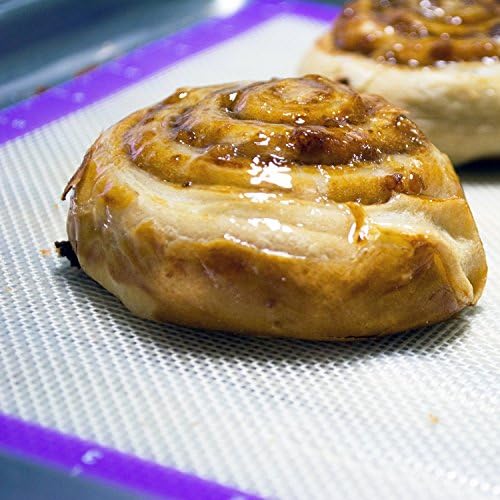 LifeKonnect Silicon Baking Mats - EAT HEALTHIER - AND GO GREEN - The LifeKonnect Mat Eliminates the Need for Added Fats, Oils, Grease or Sprays on Your Baking Sheets &amp; Pans!