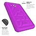 Galaxy Tab A 7.0 Case - Poetic TurtleSkin Series [Corner/Bumper Protection][Grip][Sound-Amplification][Bottom Air Vents] Protective Silicone Case for Samsung Galaxy Tab A 7.0 (2016) Purple