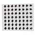 Alloet New 100pcs Fish Eyes 3D Holographic Lure Eyes Fly Tying Jigs Crafts Dolls (7mm)