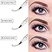 Eyebrow Tattoo Pen -LQQL microblade pen Microblading Eyebrow Pencil with a Micro-Fork Tip Applicator Creates Natural Looking Brows Effortlessly and Stays on All Day (#01 Chestnut)