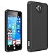 Lumia 650 Case, OEAGO Microsoft Lumia 650 Case Cover Accessories - Shock-Absorption Dual Layer Defender Protective Case Cover For Microsoft Lumia 650 - Black
