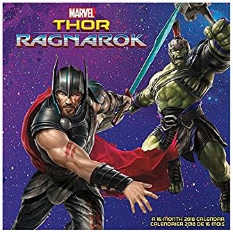 Thor: Ragnarok 2018 Wall Calendar