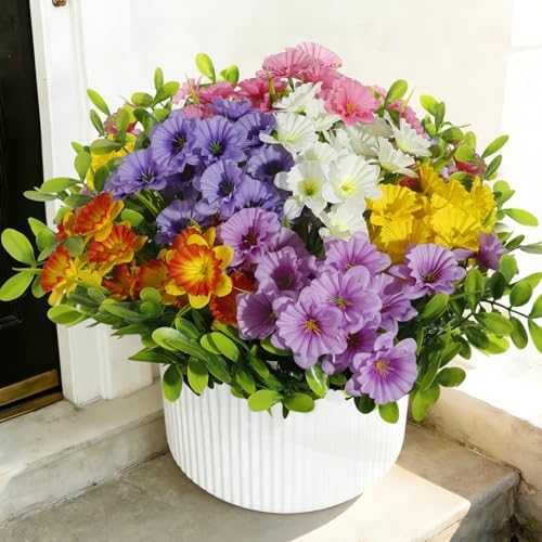 Realistic 12pcs Artificial Daffodils Flowers