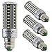 4-Pack 7W 9W 12W 15W Super Bright LED Corn Light BulbAC85-265V White Light (12)