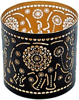 Find Something Different Atmospheric Lighting Tea Light Holder Mandala Elephant