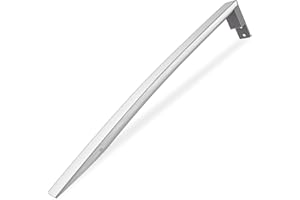 LUCKMAN Upgraded W10806512 Refrigerator Door Handle w/Set Screw Compatible with Whirlpool Refrigerator, Stainless Steel Fridge Door Handle Replacement, Replace Part AP5982853, PS11703503