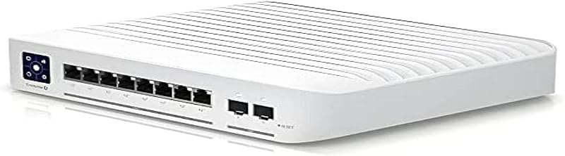Ubiquiti USW--8-POE UniFi Managed PoE+ Switch 8x 2.5GbE, 2x 10GbE SFP+