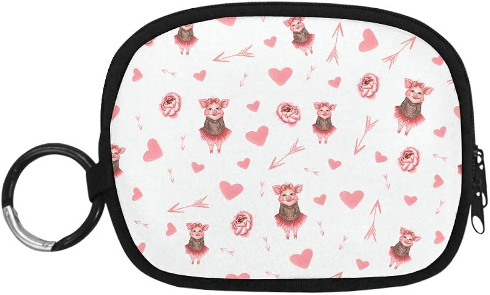 Cute Coin Purse Keychain Love Valentines Day Purse Coin