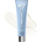 No7 Prime Forever SPF 50 Makeup Primer &amp; Facial Sunscreen, 1.69 oz | UVA/UVB Protection, Vitamin E &amp; Aloe Vera, No White Cast, Lightweight &amp; Fragrance-Free, Radiant Base for All Skin Types