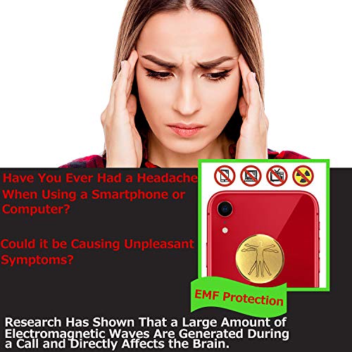 6Pcs - EMF Protection Cell Phone Sticker, Anti Radiation Protector Sticker, HUAGASION EMF Blocker fo - //coolthings.us