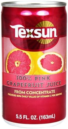 Citrus World 240 Texsun Pink Grapefruit Juice (SET OF 24 PER CASE)