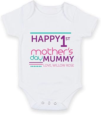1st mothers day baby grow