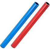 SUPPLYGIANT 1/2" x 4 Ft PEX-B Tube Stick, Pack of Red and Blue Pex Tubing for Potable Water Line Hot Water Plumbing, for Indo