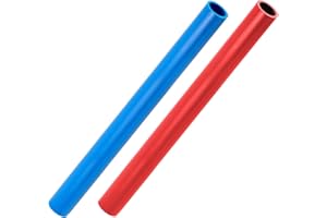 SUPPLYGIANT 1/2" x 4 Ft PEX-B Tube Stick, Pack of Red and Blue Pex Tubing for Potable Water Line Hot Water Plumbing, for Indoor/Outdoor Use