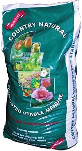 Country Natural Organic Stable Manure Fertiliser for Healthy Gardens
