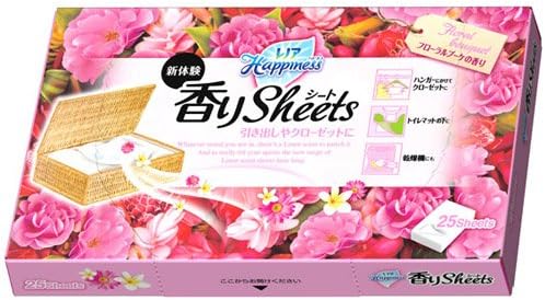 Amazon レノア ハピネス 香りシート フローラルブーケの香り 25枚 レノア シート