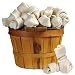 Monster Hide 100% Premium Rawhide Knotted Bone 5-5.5in (25-Pack)