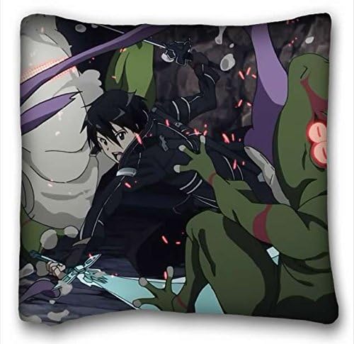 Custom Characteristic ( Anime Sword Art Online ) Zippered Body Pillow Case Cover Size 16"X16" suitable for Queen-bed PC-Purple-14133