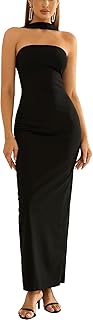 HTZMO Elegant Bodycon Maxi Dress