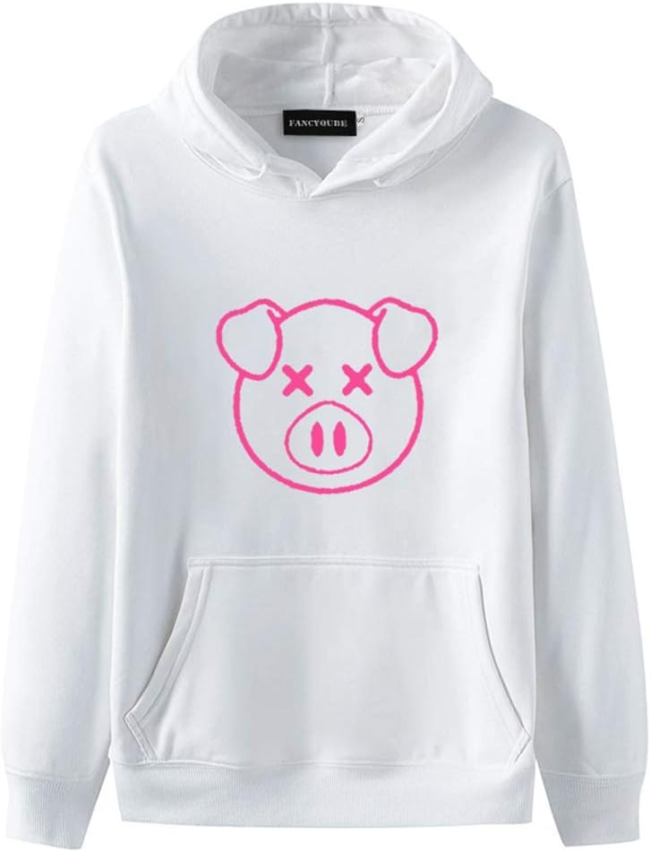 bling bling beauty Women's Funny Shane Dawson Oh My God Pig Hoodie Sweatshirt T-Shirt Pullover Tops