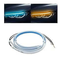 LED Headlight Strip Tube Light, 24 Inch Flexible