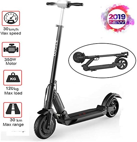 Electric Scooter, 350W High Power Smart E-Scooter, Max Speed 30 mph,30KM Long-Range Battery Scooters, 8.5 Inch Lightweight Foldable Electric Scooter Load to 220lb Max for Adult kids City Urban Riders