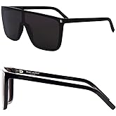 SAINT LAURENT SL 364 MASK ACE shape Sunglasses + Bundle with eSHADES Luxury Eyewear Kit