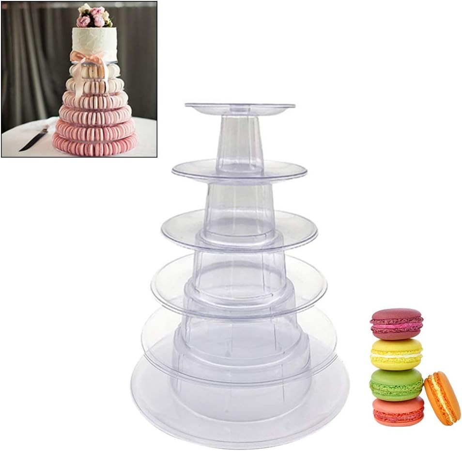 Amazon Atrumly マカロンタワー ケーキスタンド カップ ケーキ モアスタンド ディスプレイ ホルダー ケーキスタンド アクリル 5段 クリア 誕生日 結婚式 パーティー ケーキスタンド オンライン通販