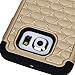 S6 Edge Case, Galaxy S6 Edge Case, Style4U Galaxy S6 Edge Studded Rhinestone Crystal Bling Hybrid Armor Case Cover for Samsung Galaxy S6 Edge with 1 Style4U Stylus [Gold/Black]