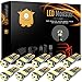 LED Monster 10x 194 Led Light Bulbs For Rv Camper Trailer Dome Map Door Courtesy License Plate - Direct Fit For T10 2825 194 168 W5W - Super Bright White 25 194 168 W5W - Rv Led Light Bulbs