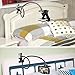 AFUNTA Universal 360 Degree Cellphone Stand Holder, Rotation Flexible Long Arms Gooseneck Lazy Bracket Compatible iPhone iPad GPS Samsung BlackBerry Devices -Black