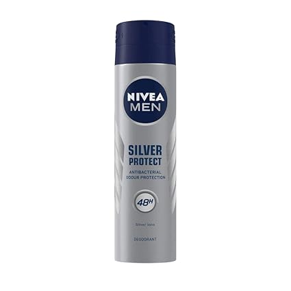NIVEA MEN Silver Protect Antibacterial Deodorant Spray 150ml