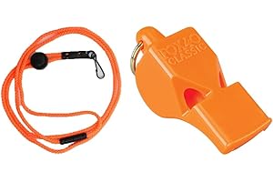 Fox 40 Classic Official Whistle with Break Away Lanyard