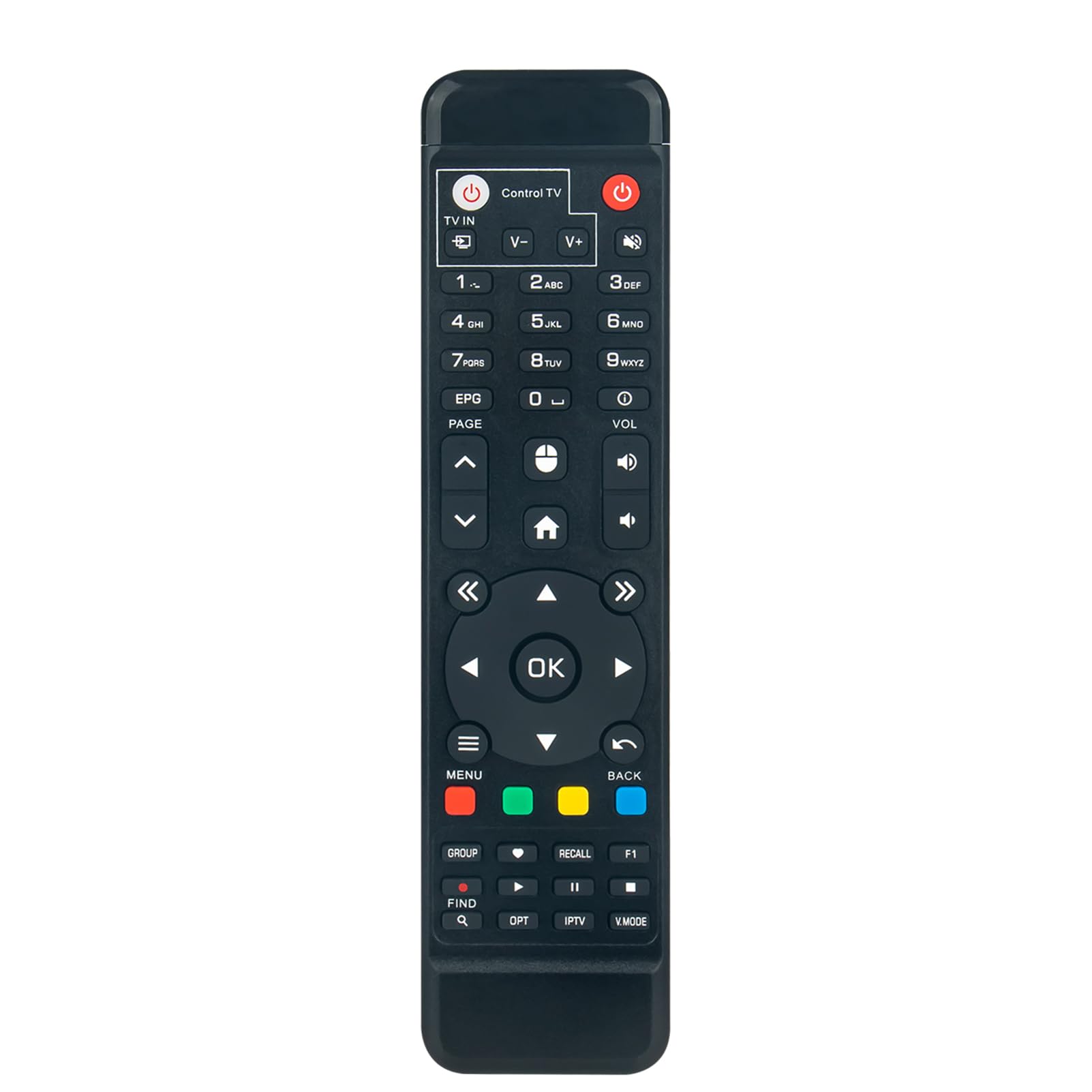 VINABTY Replacement Remote Compatible with AMIKO Receiver A4 A5 A6 A6N A6N MAX A9 LX800 Zero One A5M One 5G