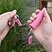 Sabre Red Key Case Pepper Spray with Quick Release Key Ring - Police Strength - 25 Bursts & 10-Foot (3m) Range