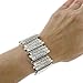 PammyJ Inspirational Bracelet Silvertone Serenity Stretch Bracelet