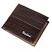 Fashion Road Mens Wallet Flipout Bifold Trifold Leather Wallet