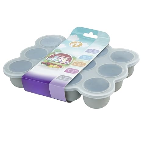 12 Fächer Behälter zur Aufbewahrung von Babynahrung 75ml, einfrieren, BPA-frei