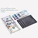 kinzd Slim Wallet RFID Front Pocket Minimalist Leather Wallet thin Card Holder