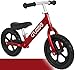 Cruzee Ultralite Balance Bike (4.4 lbs) for Ages 1.5 to 5 Years | Red BW– Best Sport Push Bicycle for 2, 3 & 4 Year Old Boys & Girls – Toddlers & Kids Skip Tricycles on The Lightest First Bike