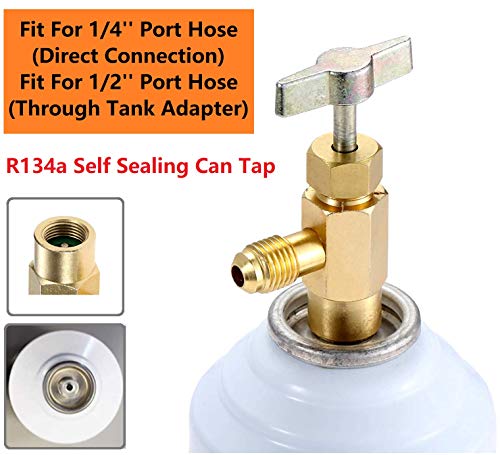 5 Refrigerant+Dispenser+Conditioner+Manifold+Charging