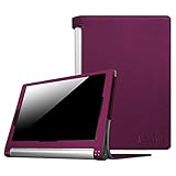 Fintie Lenovo Yoga Tablet 2 10 Folio Case Cover with Auto Sleep / Wake Feature (Fit Lenovo Yoga Tablet 2 10-Inch Android and Windows Version), Purple