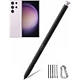 Galaxy S23 Ultra Pen Replacement for Samsung Galaxy S23 Ultra 5G Touch Screen Stylus Pen, S23 S Pen Without Bluetooth Replacement Tips/Nibs (Lavender)